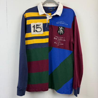 Polo Ralph Lauren Rugby XL - Multicolor Patchwork
