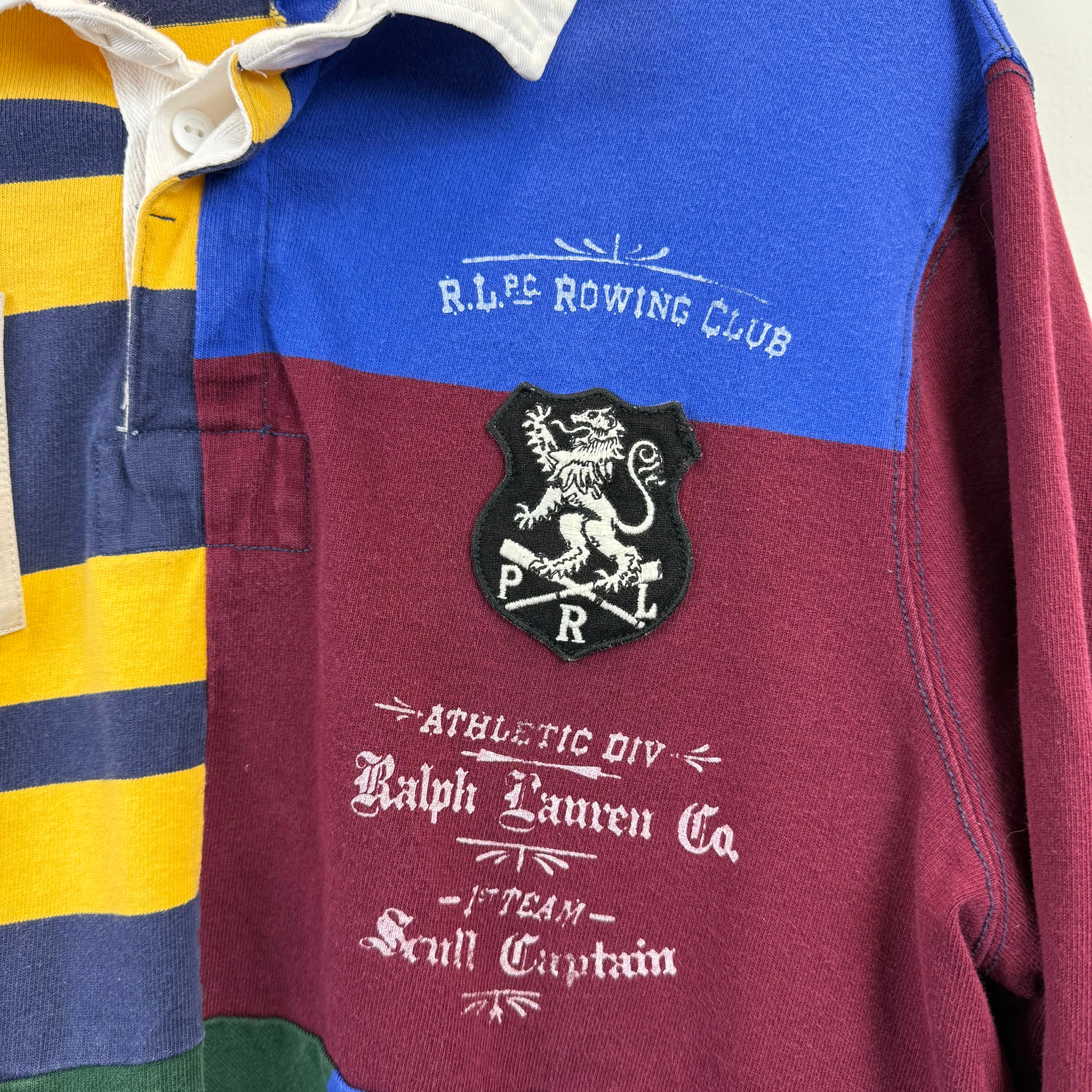 Polo Ralph Lauren Rugby XL - Multicolor Patchwork – GladdingGoods