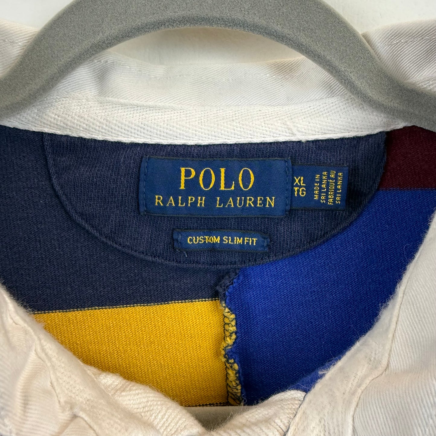 Polo Ralph Lauren Rugby XL - Multicolor Patchwork