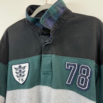 Chaps Ralph Lauren Rugby XL - Black Green Grey