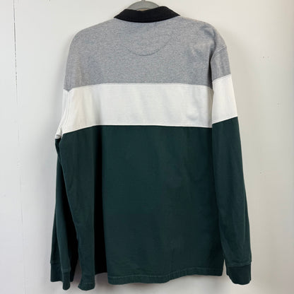 Chaps Ralph Lauren Rugby XL - Grey White Green