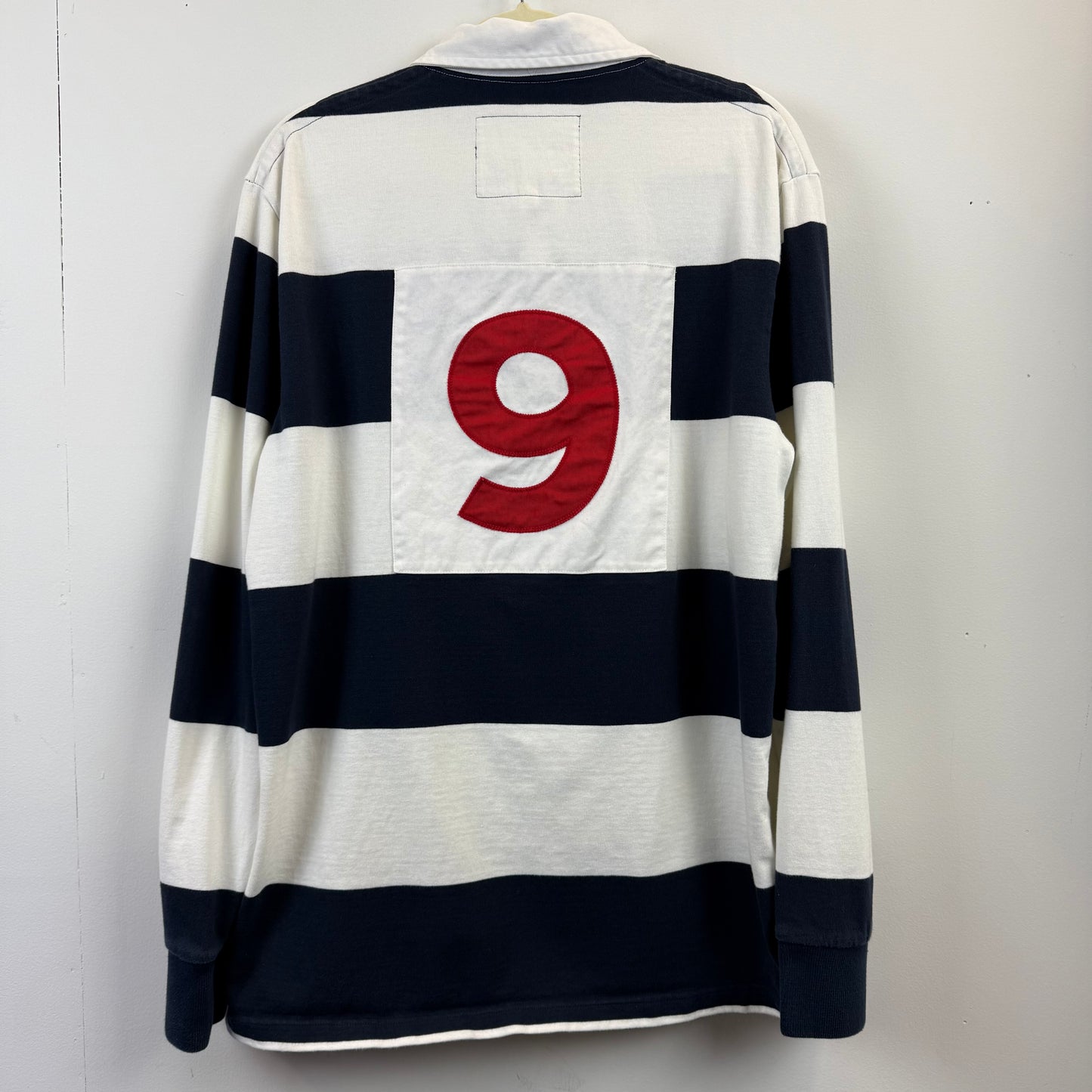 Jack Wills Rugby XL - Navy Blue White Stripe
