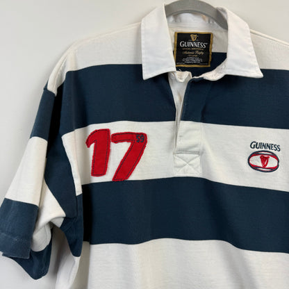 Guinness Rugby XXL - Navy Blue White Stripe