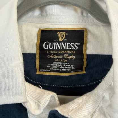 Guinness Rugby XXL - Navy Blue White Stripe