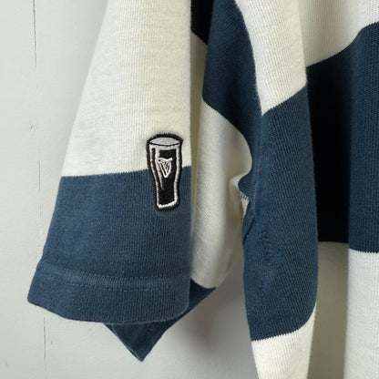 Guinness Rugby XXL - Navy Blue White Stripe