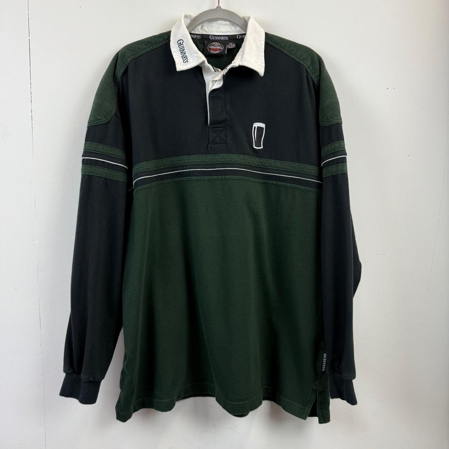 Guinness Rugby XXL - Green Black Stripe