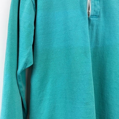 Vintage Lands' End Rugby Medium - Teal