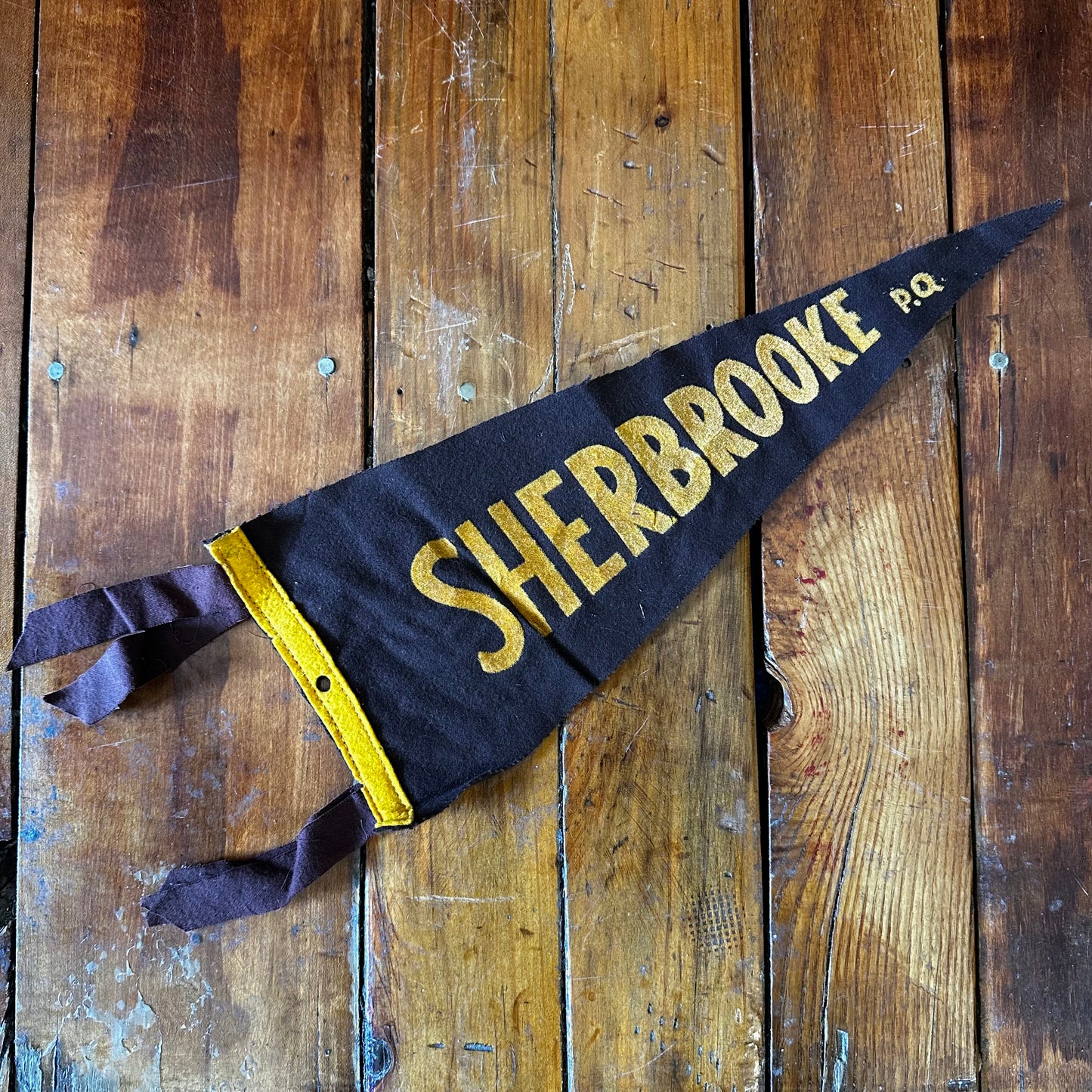 Vintage Sherbrooke PQ Pennant