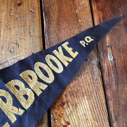 Vintage Sherbrooke PQ Pennant