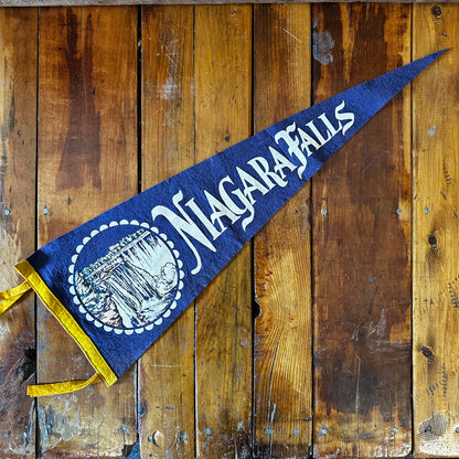 Vintage Niagara Falls Felt Pennant