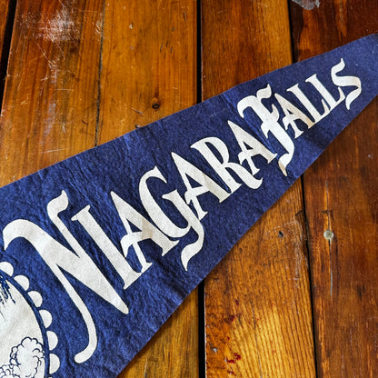 Vintage Niagara Falls Felt Pennant