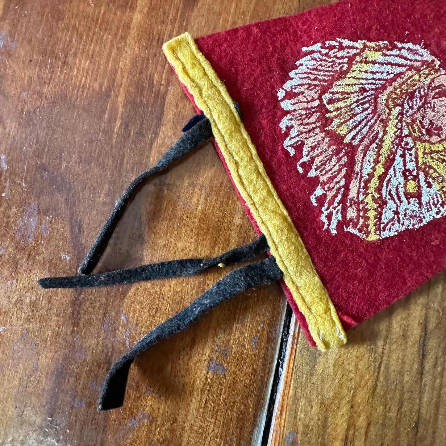 Vintage Old Orchard Beach ME Felt Pennant