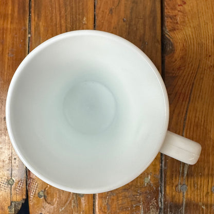 Boy Scout Tall Mug Milk Glass Philmont Scout Ranch Cimarron, New Mexico