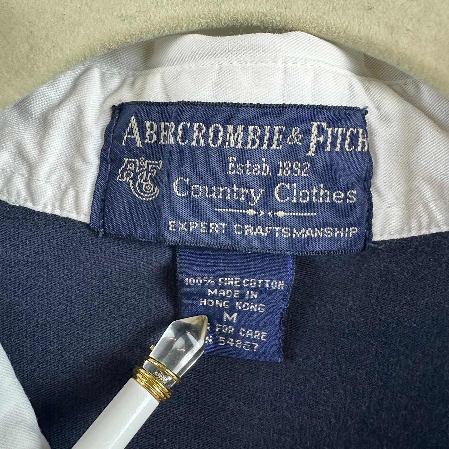 Vintage Abercrombie & Fitch Rugby Medium