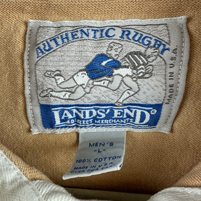 Vintage Lands End Rugby Large