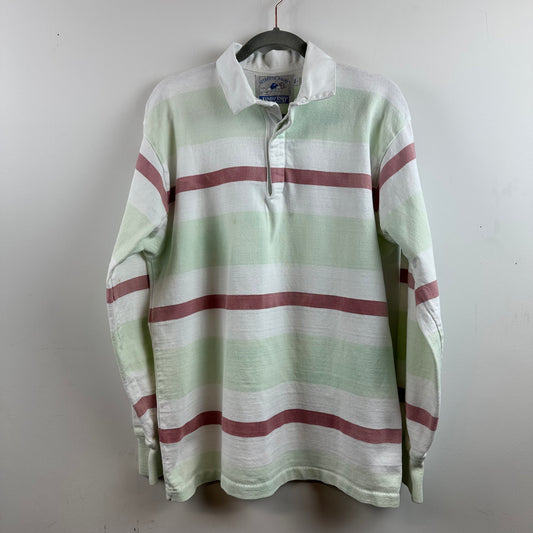 Vintage Lands End Rugby Large