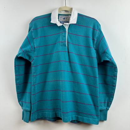 Vintage Lands End Rugby Medium