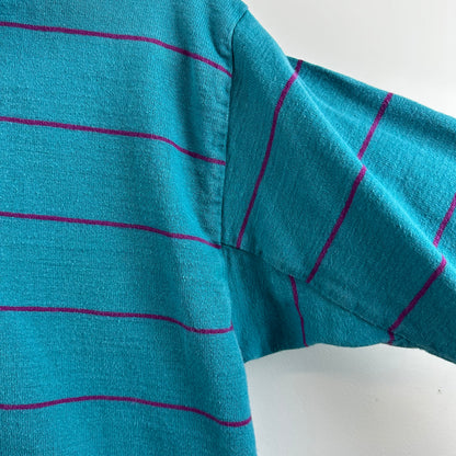 Vintage Lands End Rugby Medium