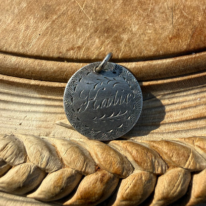 Victorian Love Token - Katie/1882 Seated Liberty