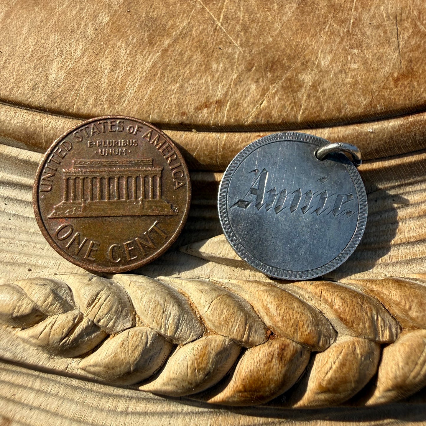 Victorian Love Token - Annie/1891 Seated Liberty
