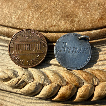 Victorian Love Token - Annie/1891 Seated Liberty