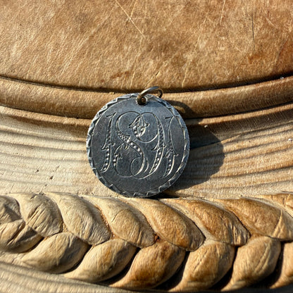 Victorian Love Token - HHW/HWH/WHH - 1891