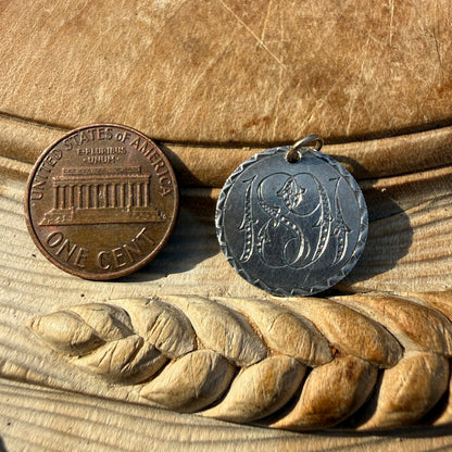Victorian Love Token - HHW/HWH/WHH - 1891
