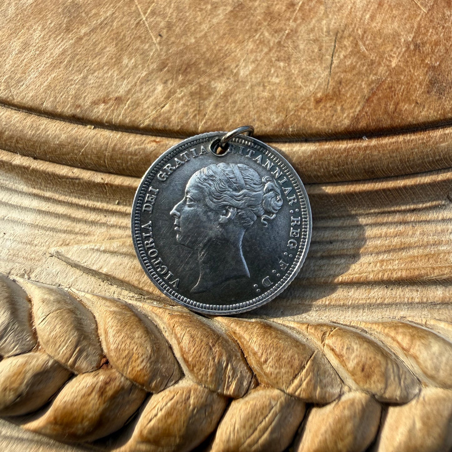 Victorian Love Token - SJ/JS - Queen Victoria