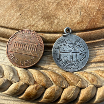 Victorian Love Token - YJB/YBJ/JYB/JBY/BJY/BYJ - 1886 Seated Liberty