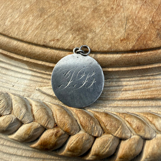 Victorian Love Token - JB - 1877