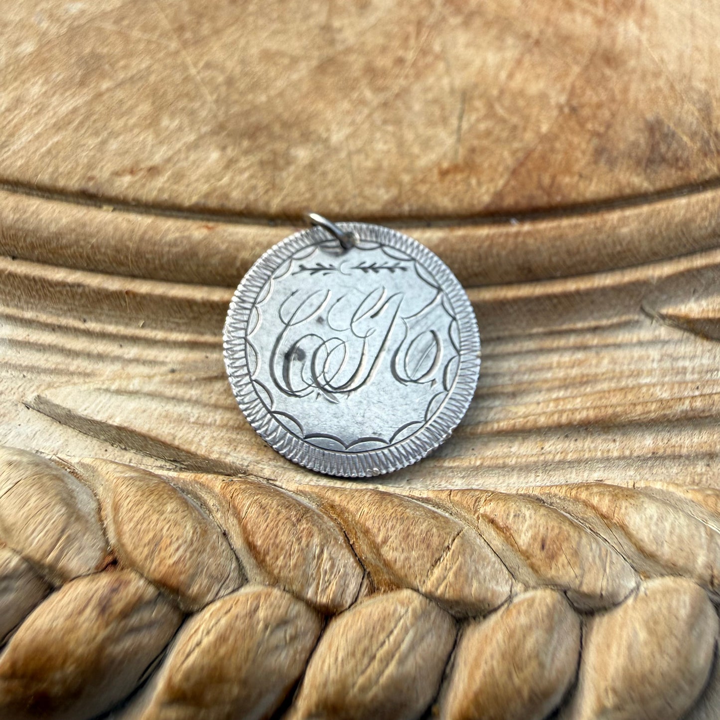 Victorian Love Token - CGK - 1878