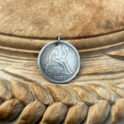 Victorian Love Token - CGK - 1878