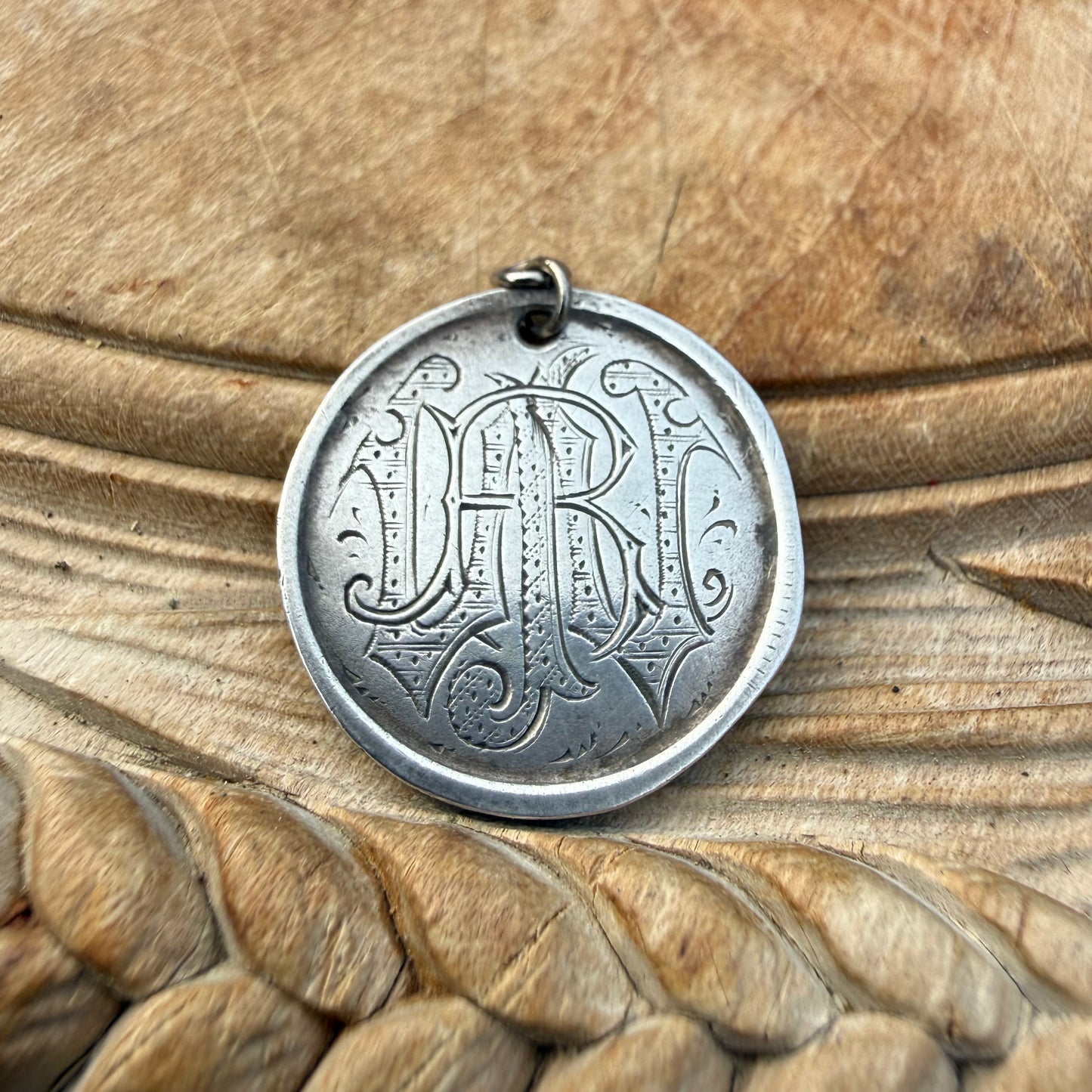 Victorian Love Token -  WRJ - Seated Liberty 1876