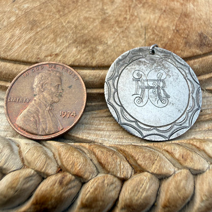 Victorian Love Token - HR/RH - Seated Liberty 1857
