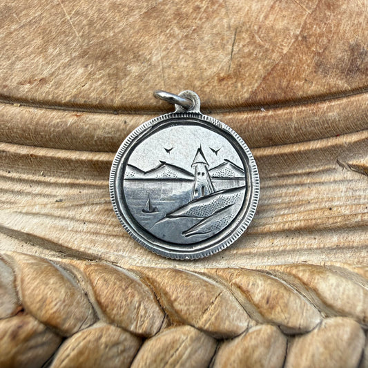 Victorian Love Token - Shore Scene - Brooks