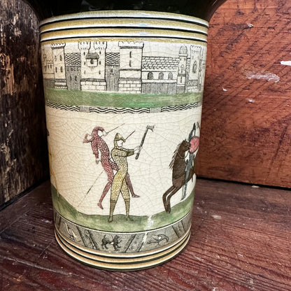Royal Doulton Seriesware Bayeaux Tapestry Tobacco Canister Humidor