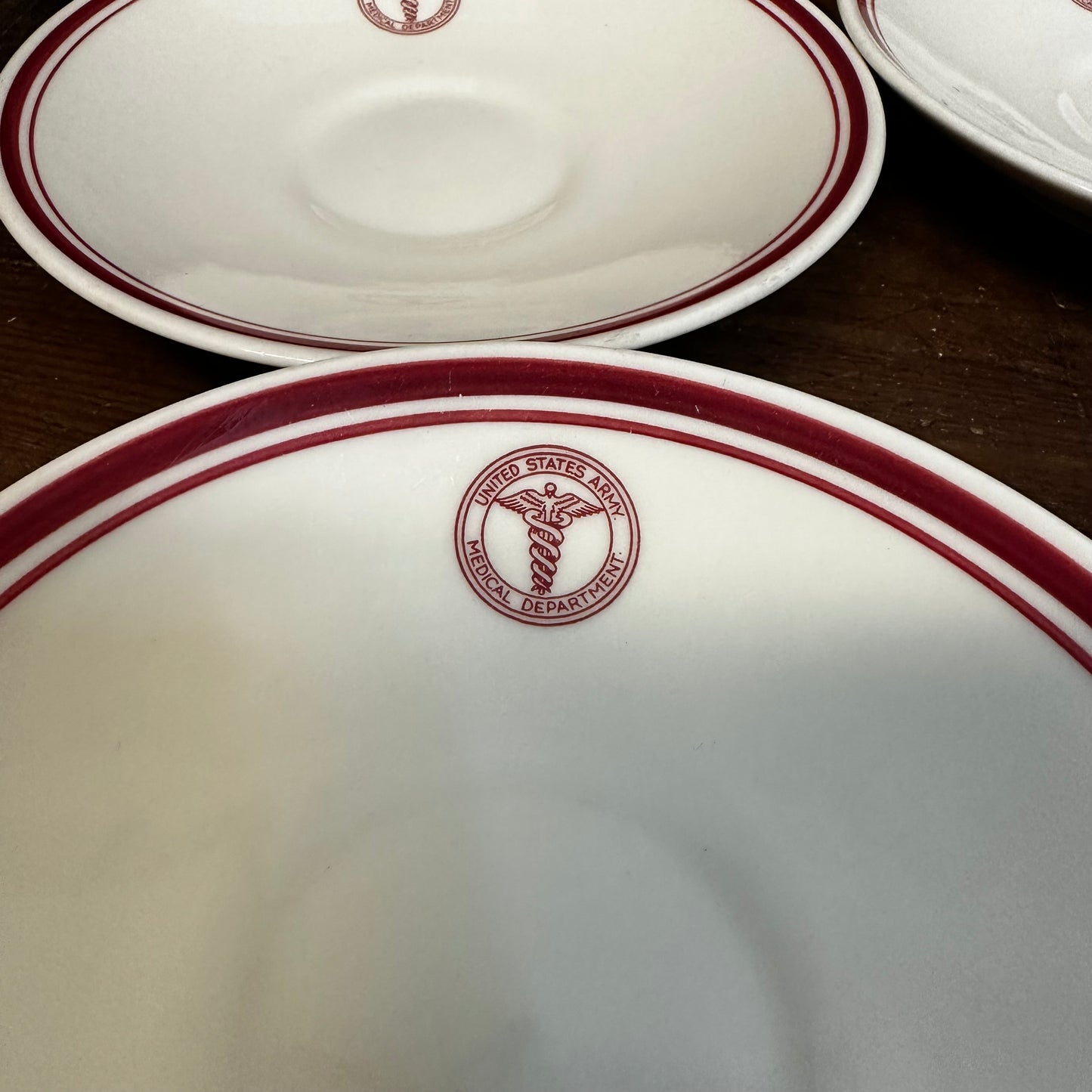 US Army Medical Department Saucer Shenango China