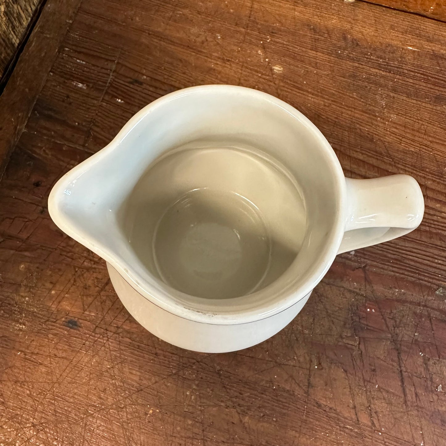 US Army Medical Department Large Creamer Milk Pitcher Tepco China