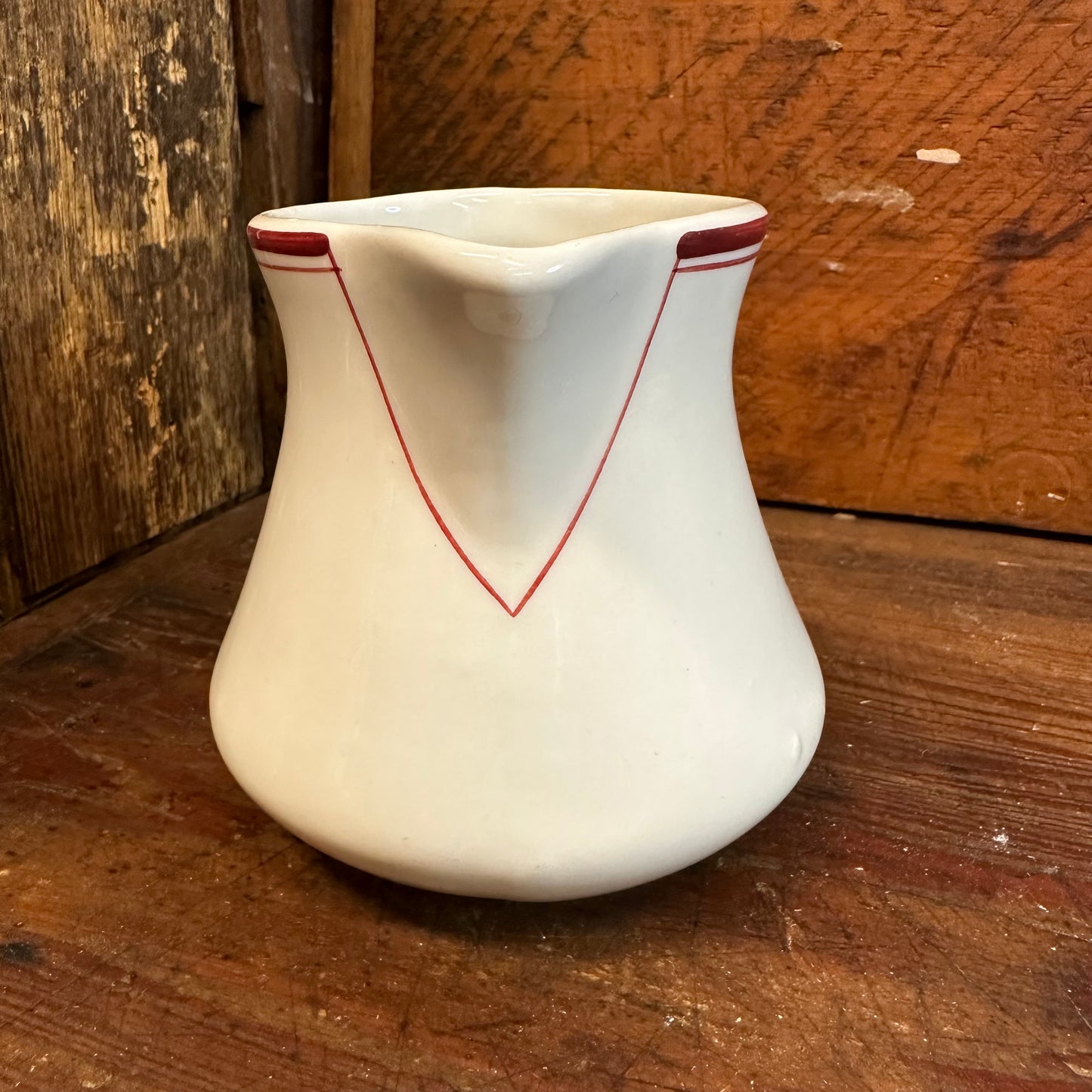 US Army Medical Department Large Creamer Milk Pitcher Sterling China