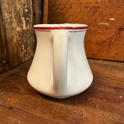 US Army Medical Department Large Creamer Milk Pitcher Sterling China