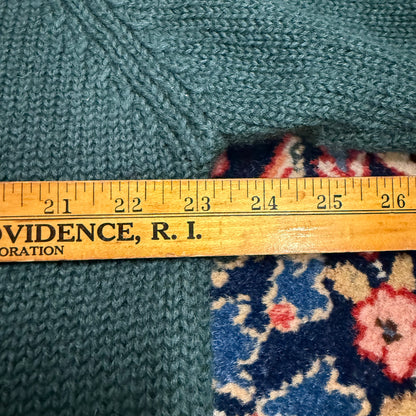 J.Crew Hunter Green Wool Rollneck Sweater