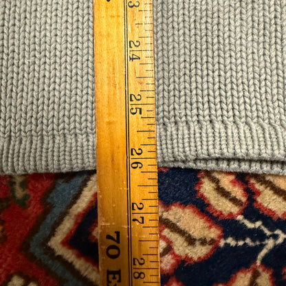 J.Crew Seafoam Green Cotton Rollneck Sweater