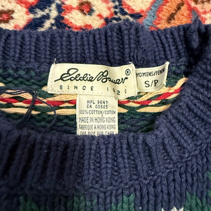 Vintage Eddie Bauer Fair Isle Sweater