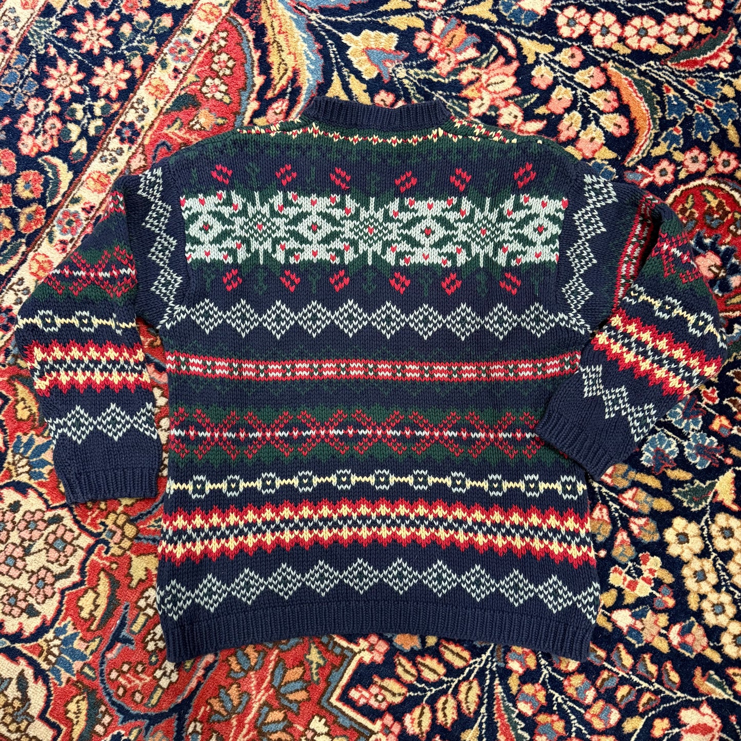 Vintage Eddie Bauer Fair Isle Sweater
