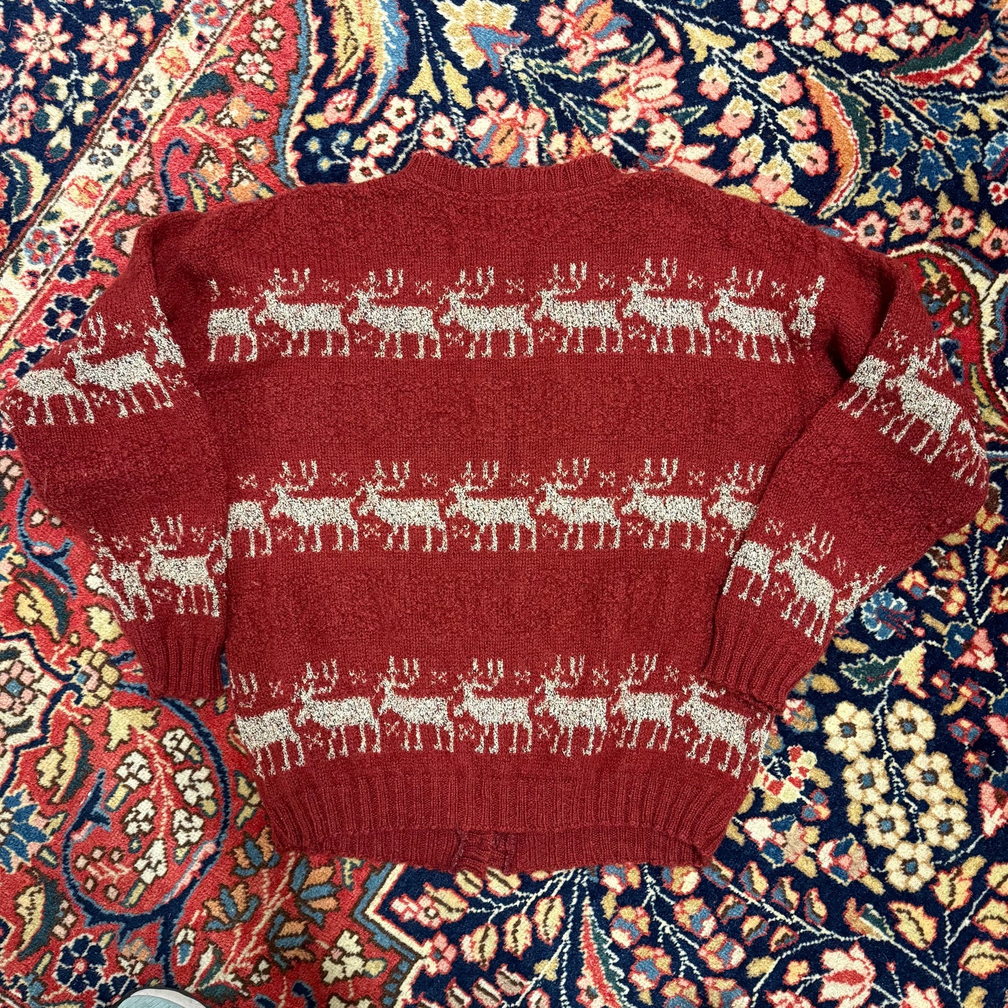 Vintage Woolrich Reindeer Cardigan