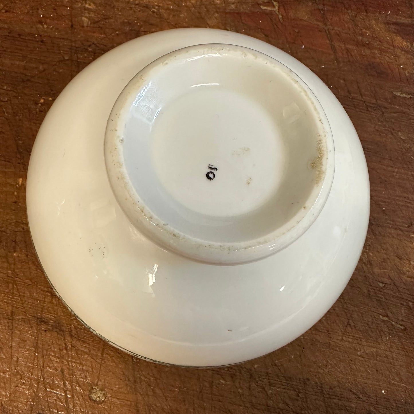 Green Pattern Restaurantware Chili Bowl