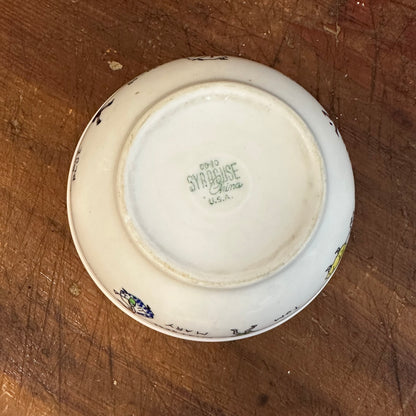 Nursery Rhyme Chili Bowl Restaurantware Syracuse China 1949