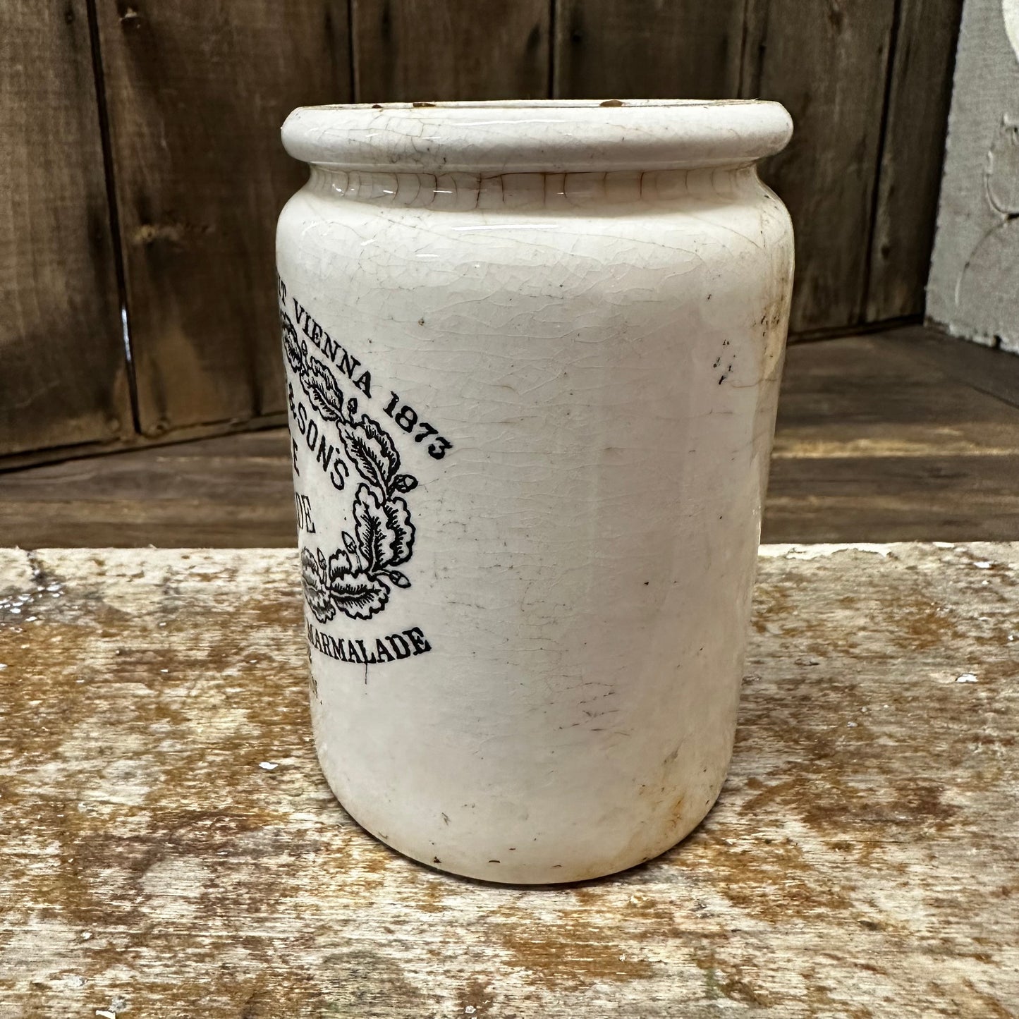 Rolled Shoulder 1 Pound James Keiller Marmalade Pot Dundee