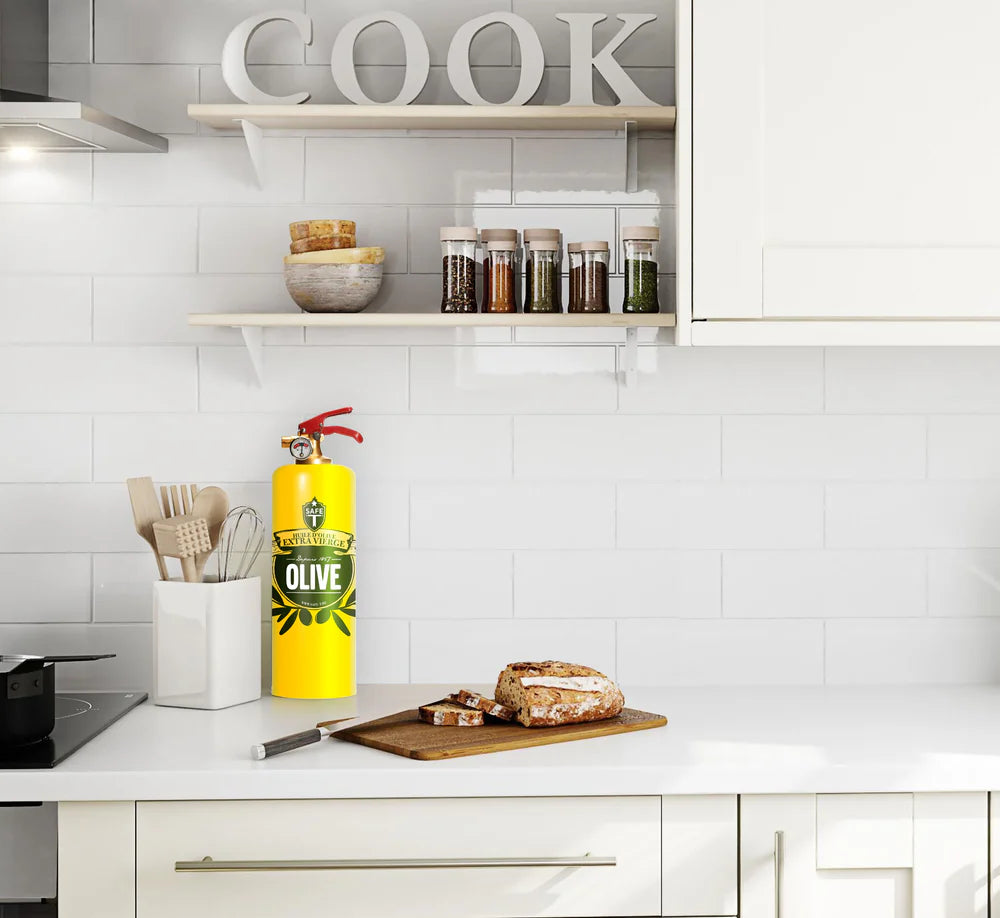 Safe-T Fire Extinguisher - Olive