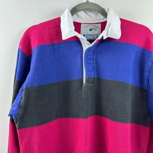 Vintage Lands' End Rugby Medium